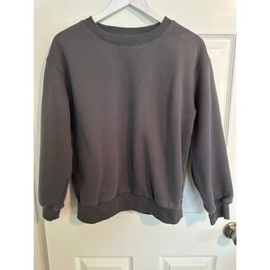 Arabess Womens Charcoal Crewneck Sweatshirt size‎ XS